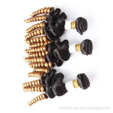 brazilian hair styles ombre color fumi curly hair bundles
